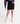 fusta de blugi neagra SuperDry