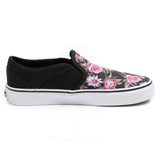INCALTAMINTE FEMEI VANS Tenisi Asher Floral Print Negru - vgeneration.ro