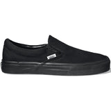 espadrile negre Vans cu logo alb