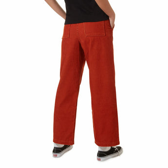IMBRACAMINTE FEMEI VANS Pantaloni Cordage Pant Portocaliu - vgeneration.ro