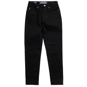 Pantaloni Blug High Slim Taper Negru-PANTALONI-SUPERDRY--Vgeneration.ro
