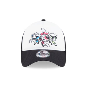 Sapca New Era 9FORTY A-Frame Trucker The Powerpuff Girls Reglabilă Albă