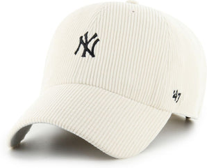 Șapcă 47 Brand Ny Yankees Cord Base Runner Clean Up