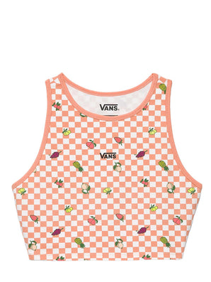 Maiou VANS LONGLINE RACERBACK PRINT BRALETTE