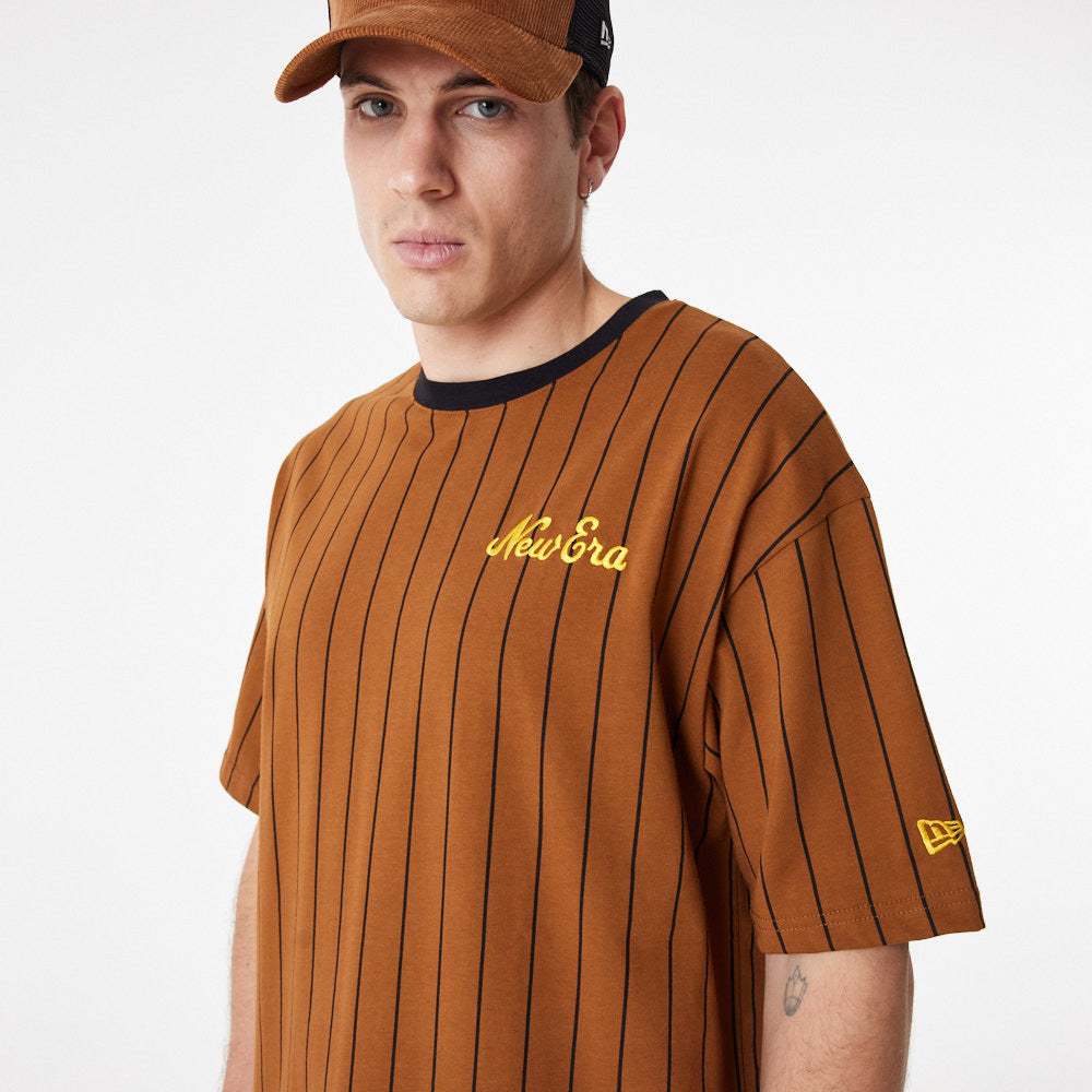 NEW ERA TRICOU NE PINSTRIPE OS NONE 60416429 ✓ ALB