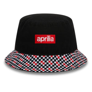 Palarie Bucket New Era Aop Tapered Bucket Aprilia Blk