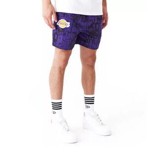 Pantaloni Scurti New Era Short Los Angeles Lakers