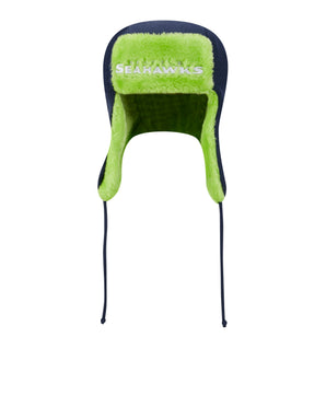 Căciulă New Era Knit Trapper Eg Seattle Seahawks Verde