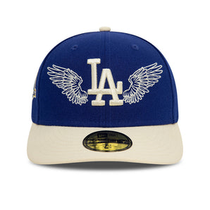 Șapcă New Era 59Fifty Team Wings La Dodgers Fixă Albastră
