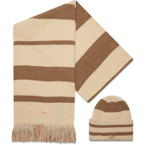Set Caciula Cu Esarfa Newera Stripe Scarf Beanie Set