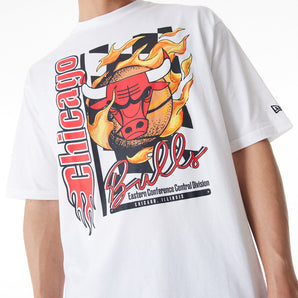 Tricou Newera Nba Flame Print Os Tee Chibul