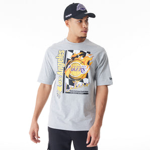 Tricou Newera Nba Flame Print Os Tee