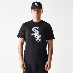 Tricou Nos Mlb Regular Tee Chiwhi Blk Tshirt Ss Chicago White Sox New Era