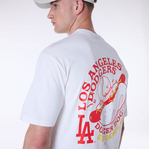 Tricou Mlb Food Graphic  Los Angeles Dodgers New Era