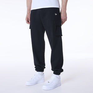 Pantaloni Fleece Newera Ne Script Cargo Jogger Newera Blk