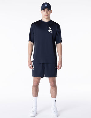 Tricou League Essentials Tee Losdod Nvy Tshirt Ss Los Angeles Dodgers Newera