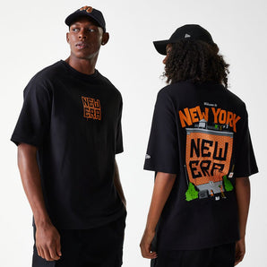 Tricou grafic New Era negru