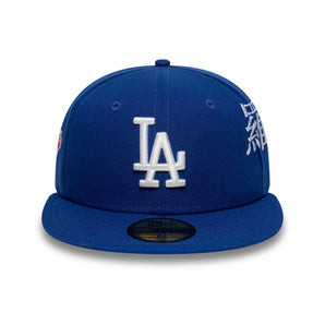 Șapcă New Era 59Fifty Poly Kanji La Dodgers Fixă Albastră