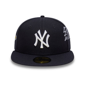 Șapcă New Era 59Fifty Poly Kanji Ny Yankees Fixă Albastră