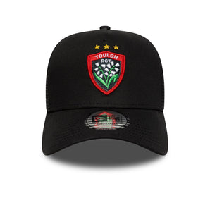 Șapcă New Era 9Forty Trucker Core E-Frame Racing Toulouse Reglabilă Neagră