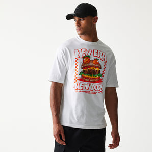 Tricou Food Graphic Oversize