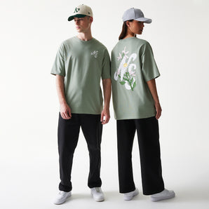 Tricou Floral Graphic Oversize