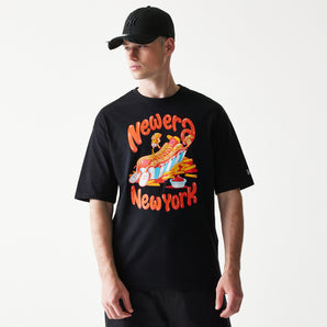 Tricou Food Graphic Oversize