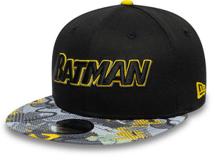 Șapcă New Era 9FIFTY DC Batman Reglabilă Neagră