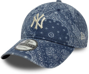 Sapca Washed Paisley 9Twenty New York Yankees New Era