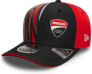 Șapcă New Era 9SEVENTY Stretch Snap Ducati Motor Reglabilă Neagră