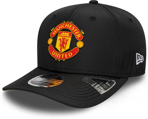 Șapcă New Era 9SEVENTY Stretch Snap Manchester United FC Reglabilă Neagră