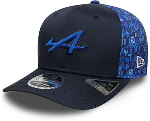Șapcă New Era 9FIFTY Stretch Snap Alpine Racing Reglabilă Albastră