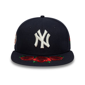 Șapcă New Era 59Fifty Cooperstown Floral Ny Yankees Fixă Albastră