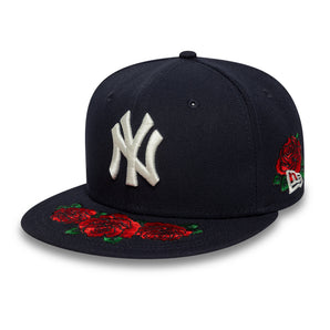 Șapcă New Era 59Fifty Cooperstown Floral Ny Yankees Fixă Albastră