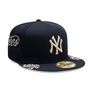 Șapcă New Era 59Fifty Mlb Wordmark Ny Yankees Fixă Albastră