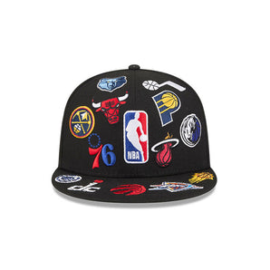 Sapca New Era 59FIFTY All Over NBA Fixă Neagră