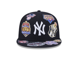 Șapcă New Era 59FIFTY All Over New York Yankees Fixă Neagră