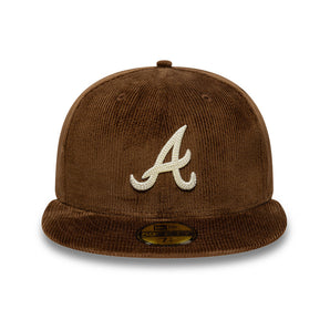 Șapcă New Era 59Fifty Cord Atlanta Braves Fixă Maro