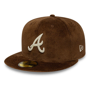 Șapcă New Era 59Fifty Cord Atlanta Braves Fixă Maro
