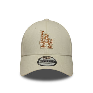Șapcă New Era 9Forty Faux Pony Infill La Dodgers Reglabilă Bej