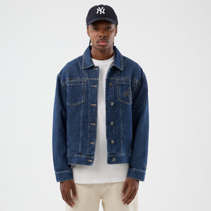 Geaca New Era Script Denim Jacket