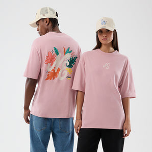 Tricou New Era Floral Oversize