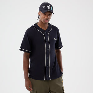 Tricou New Era Slub Baseball Jersey Negru
