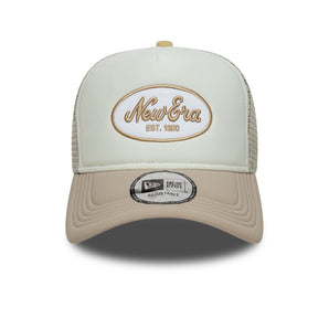 Sapca New Era Oval Foam Patch Trucker