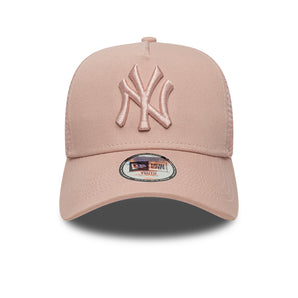 Șapcă New Era League Essential Trucker New York Yankees Reglabilă Roz
