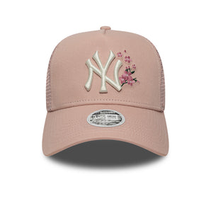 Sapca New Era Womens Floral Trucker New York Yankees