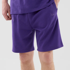 Pantaloni Scurți New Era Nba League Edition Tonal Fleece Terry La Lakers Mov