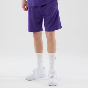 Pantaloni Scurți New Era Nba League Edition Tonal Fleece Terry La Lakers Mov