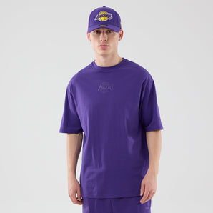 Tricou New Era Nba League Edition Tonal Oversized La Lakers Mov