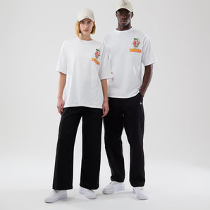 Tricou New Era Food Character Graphic Oversized Alb
